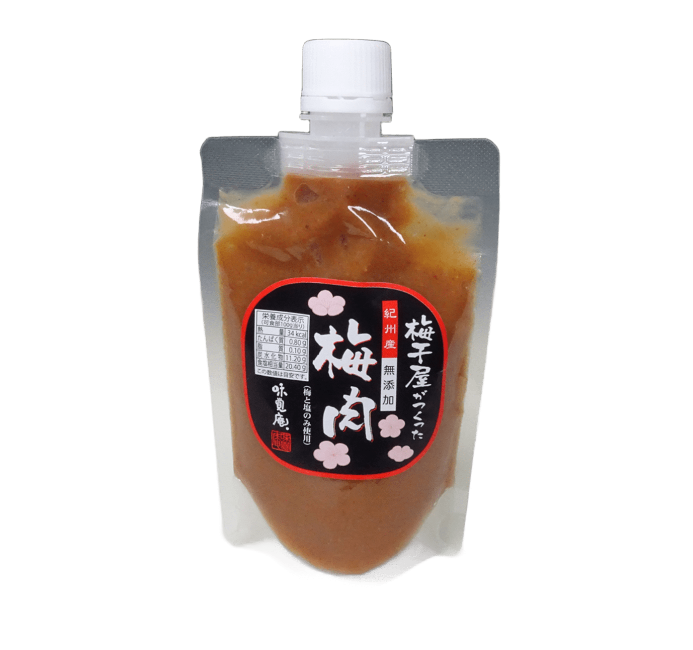 紀州産無添加白梅肉 スタンドパウチ 150g